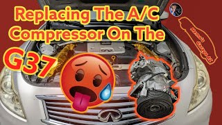 The G37 Sedan Gets A New A/C Compressor And She's Finally Running Good - More Fun Mods Coming Soon 😈