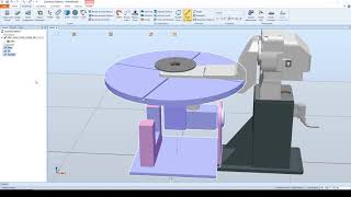 How to create a mechanism for a 2 axis positioner