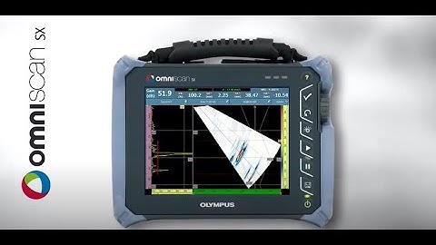 OmniScan® X3 Phased Array Flaw Detector Overview