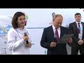 Встреча Владимира Путина с волонтёрами Зимней универсиады 2019