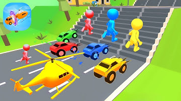 Shape shifting 🚲🚁🚗 All Levels Gameplay Walkthrough Android,ios Max Level Ep103