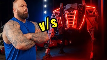 Man vs robot: The Ultimate Showdown