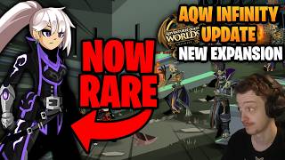 Card Clasher OG is now RARE?! New AQW Infinity Expansion! AQWorlds AQW