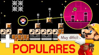 Thumbnail image for Nueva Mecánica Hace Posible un Geometry Dash! - Los Más Populares #4 (Muy Difícil) SMM2 - ZetaSSJ