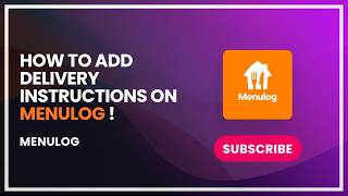 How to Add Delivery Instructions on Menulog ! screenshot 2