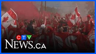 Voyageurs flock to Vancouver for Canada World Cup game screenshot 1