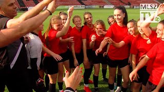 A Női NB II. nyugati csoportjának esélyes feljutója a PMFC csapata | Simple Női Liga | MLSZTV