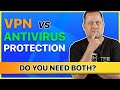 Staying secure and private online | Antivirus vs VPN image