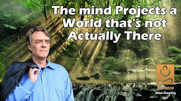 The mind Projects a World that