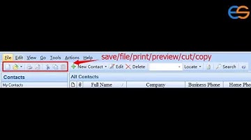 Guids to operate Contacts Tools--Efficient Address Book Book