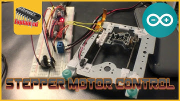 Do NOT Throw Away Your DVD Drives! - Arduino Stepper Motor control