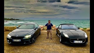 Jaguar F-Type VS BMW M4. Приключение друзей в Ницце и Монако