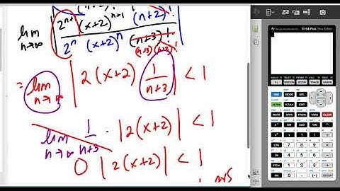 10.13 (BC Only) Radius and Interval of Convergence for a Power Series