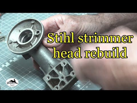 Fixing a worn out strimmer head