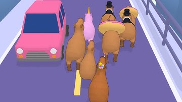 MAX LEVEL in Capybara Rush - Gameplay Android,ios (Levels 91-100)