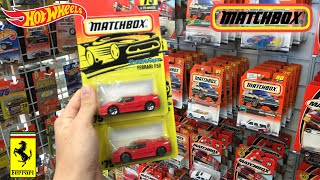 Finding Old FERRARI Matchboxes And Other Diecasts At Flea Market! - Hot Wheels Hunting
