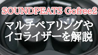 サウンドピーツGoFree2の徹底レビュー２　現物の詳細とアプリについて解説します！マルチペアリングに多少のクセありです