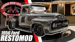 1956 Ford F100 Restomod Big Window For Sale Vanguard Motor Sales #9125