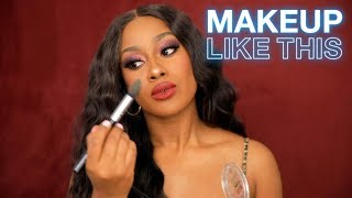 HOLIDAY PARTY MAKEUP TUTORIAL + GIVEAWAY FT. MONICASTYLE MUSE | MAYBELLINE NEW YORK