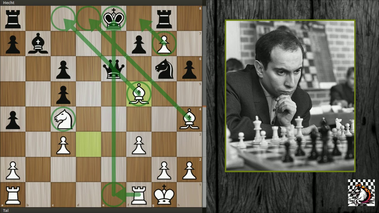 ¡Mikhail Tal recibe un BESO por un movimiento brillante!👄 Varna (1962)