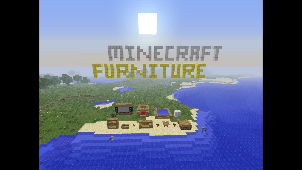 Minecraft Furniture Tutorial - YouTube