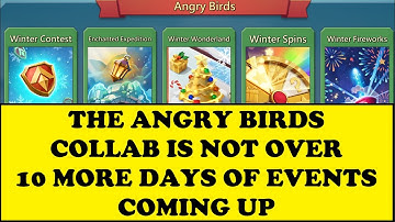 Lords Mobile - ANOTHER 10 DAYS OF ANGRY BIRDS COLLAB - ENCHANTED EXPEDITION