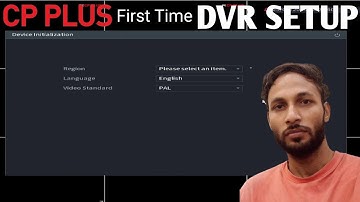 Cp Plus DVR First Time Setup/Cp Plus New DVR Setup