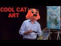 COOL CAT SAVES THE KIDS: COOL CAT ART