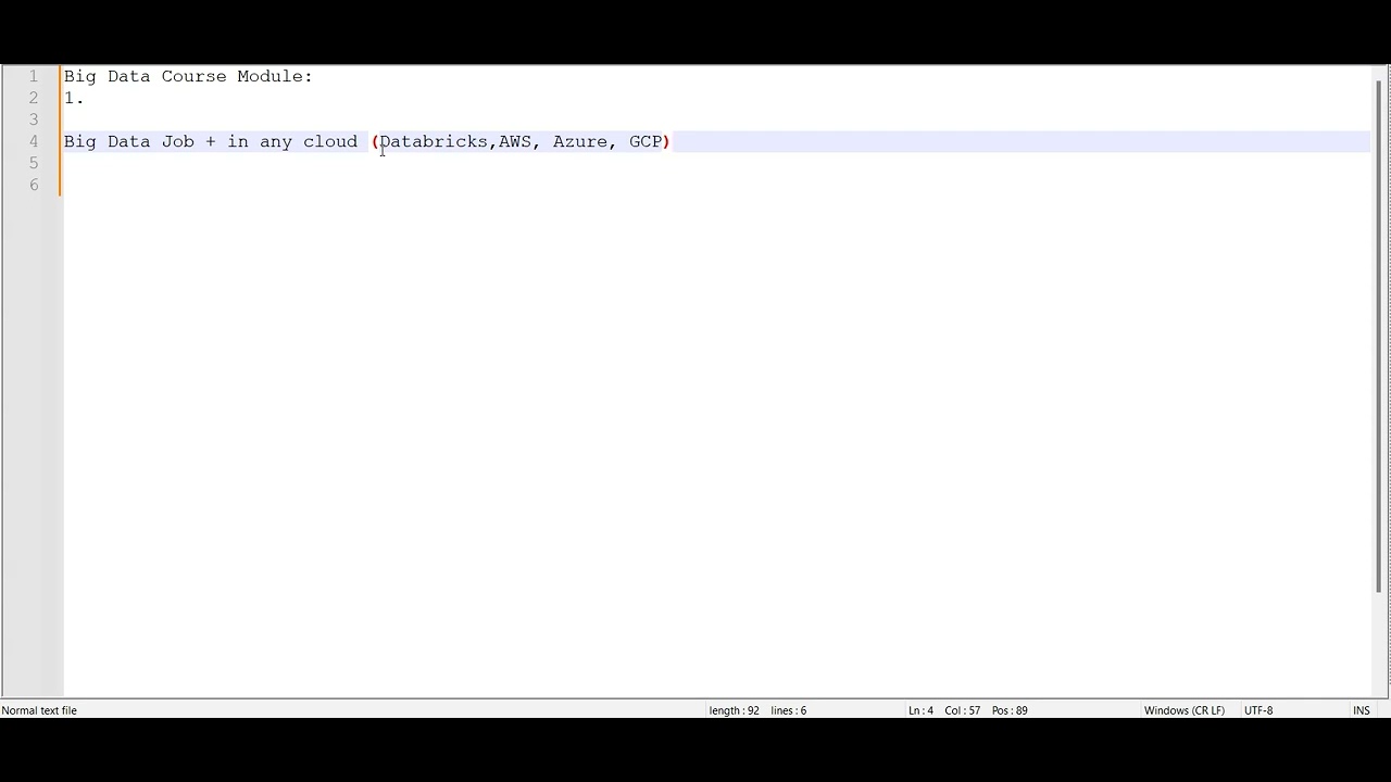 Big Data Course Intro - 1 - YouTube