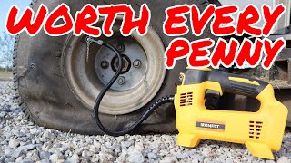 CHEAP Cordless Tire Inflator Air Compressor - IRONFIST by Challenged 1,637 views 7 months ago 8 minutes, 16 seconds