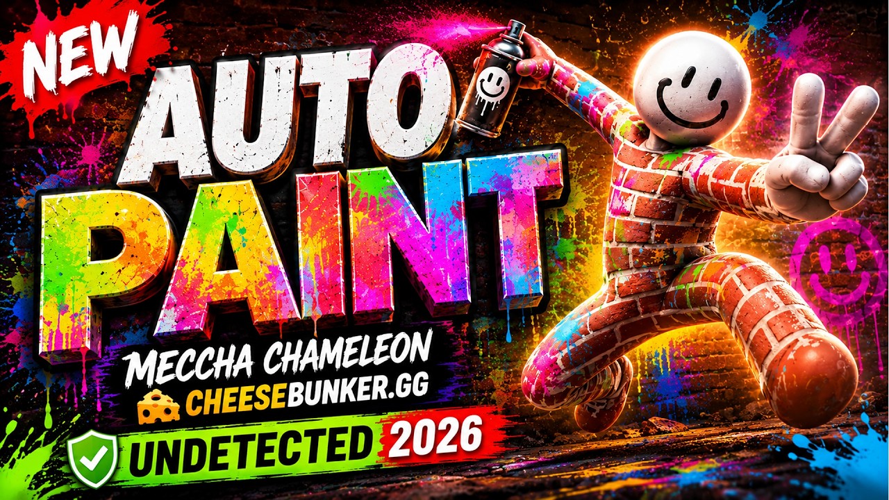Meccha Chameleon - Tutorial cheat auto-paint undetected 2026