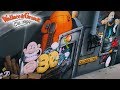 Wallace &amp; Gromit 30 Years Mural by Cheo - Timelapse