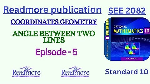 Coordinates Geometry ||Class 10||optional maths||SEE 2081|| part-5