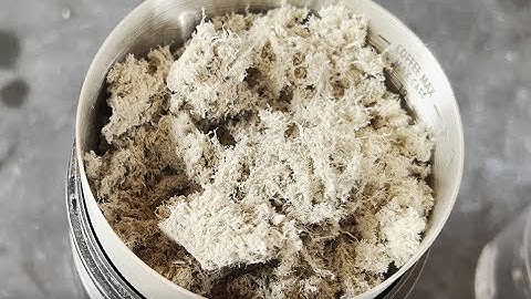 Purifying asbestos so I can speedrun mesothelioma