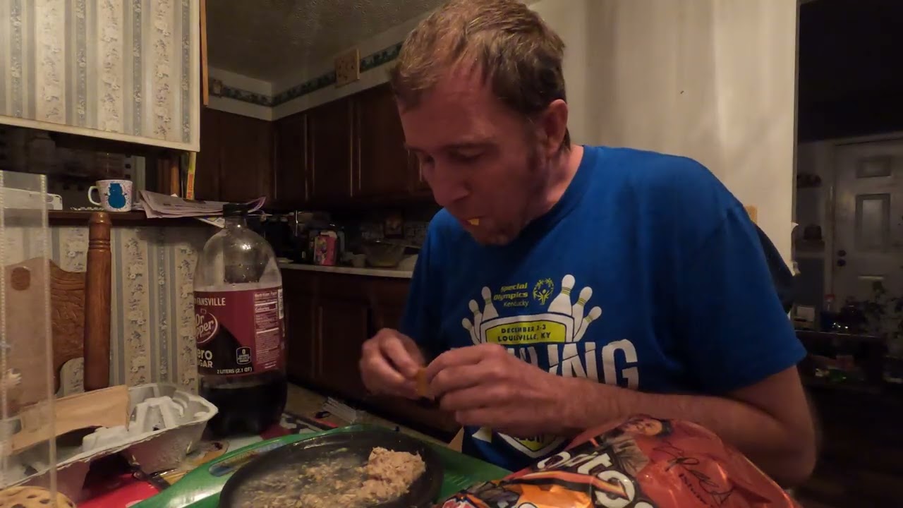 Weird food for Feb Tuna and Chips