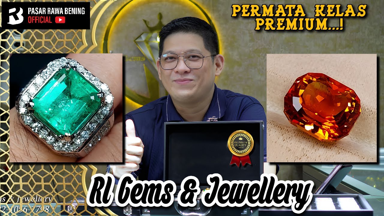 Permata Top Tier Kualitas 4C ❗ Bikin Tampilan Makin Berkelas( RL Gems & Jewellery )