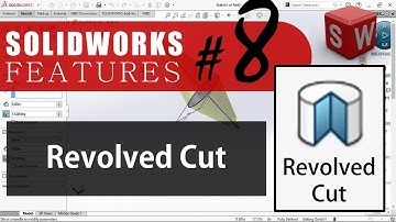 SOLIDWORKS - Corte de revolución