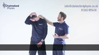Neck Flexion And Rotation Stretch | Chelmsford Physio