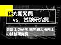 会計上の研究開発費と税務上の試験研究費
