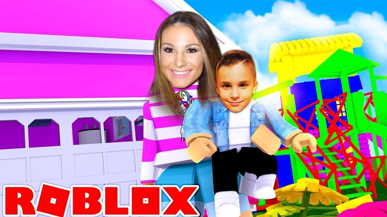 ROBLOX Little Leah Plays I ADOPT MY BABY BROTHER IN REAL LIFE YouTube 