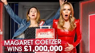 Watch the moment Heart made Magaret Coetzer £1,000,000 richer!