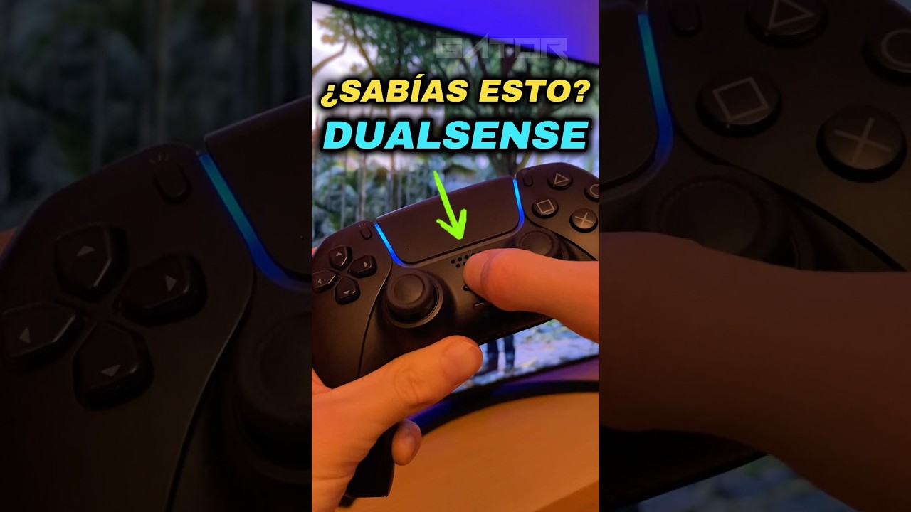 Sabías esto del mando DualSense de PS5?👀 #ps5 #playstation 