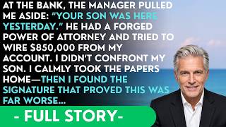 At The Bank, The Manager Pulled Me Aside And Said, “Your Son Was Here Yesterday