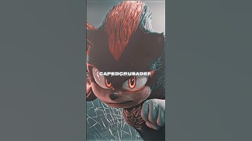 Shadow “Sonic The Hedgehog 3” 4K Edit - Tore Up (Slowed + Reverb) - Don Toliver #shorts #edit