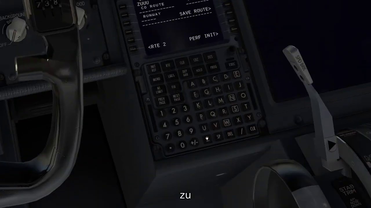 波音737-800 最简单的FMC和航图入门教程