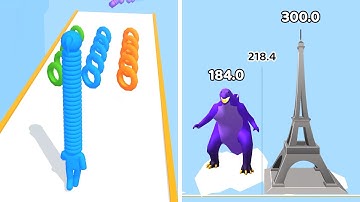 Long Neck Run - All Levels Gameplay Android, iOS