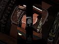 No gift box; men's leather strap watches and bracelets four-piece set; suitable for holiday gifts.