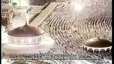 سورة عبس من صلاة التراويح للشيخ صالح آل طالب لعام ١٤٢٤هـ