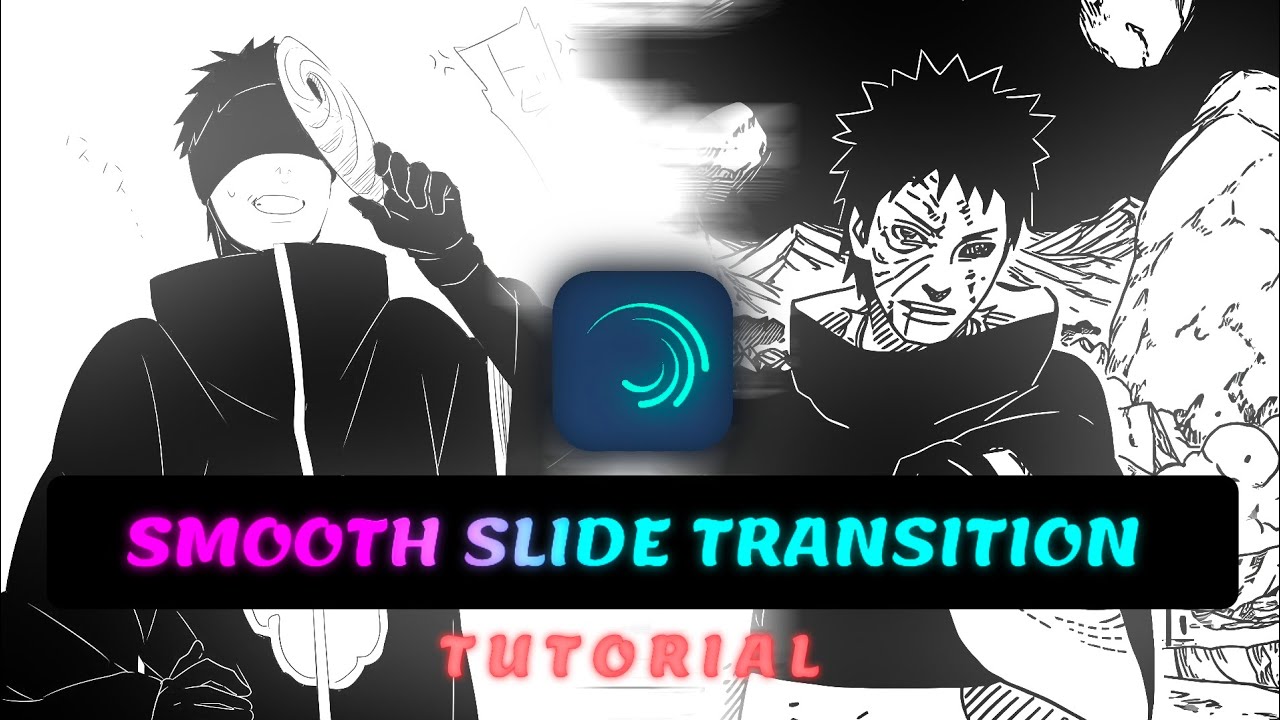 Smooth slide transition tutorial || alight motion tutorial ...