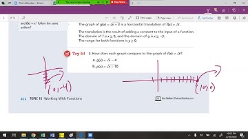 10-1 The Square Root Function
